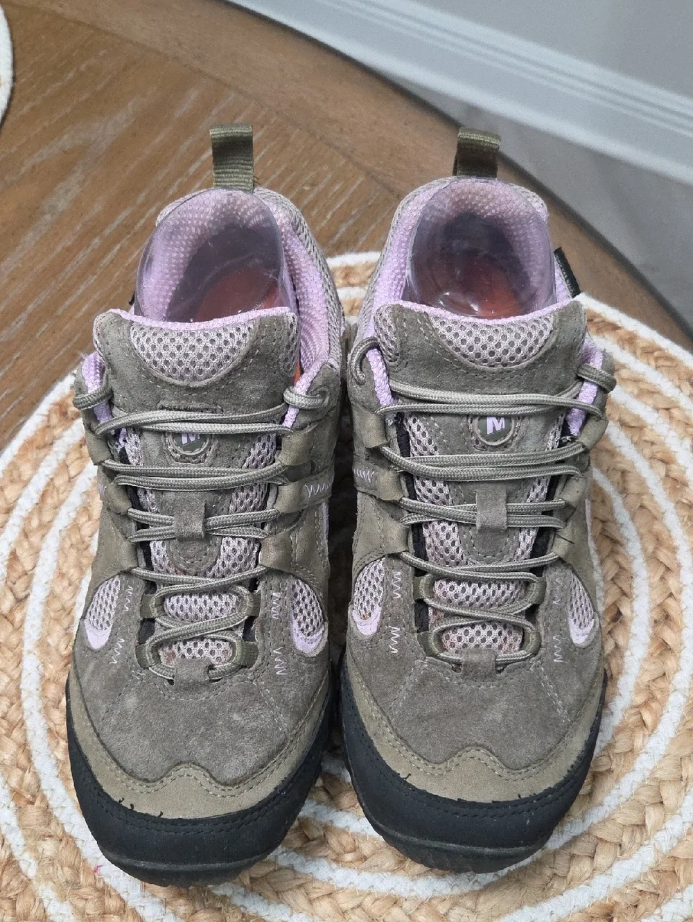 Merrell Chameleon Arc 2 Hiking Shoes In Olive Orchid, Size 7.5